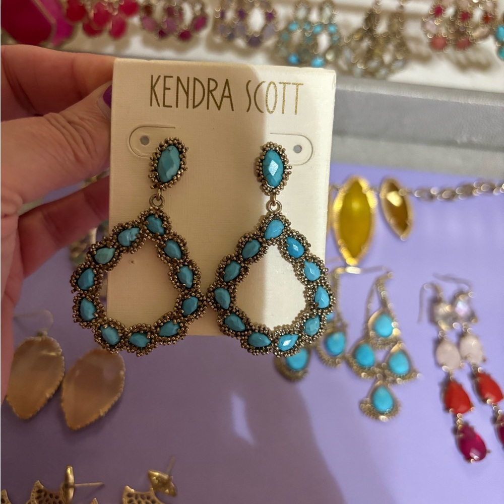 Kendra Scott | Vintage Olivia Turquoise Drop Earrings